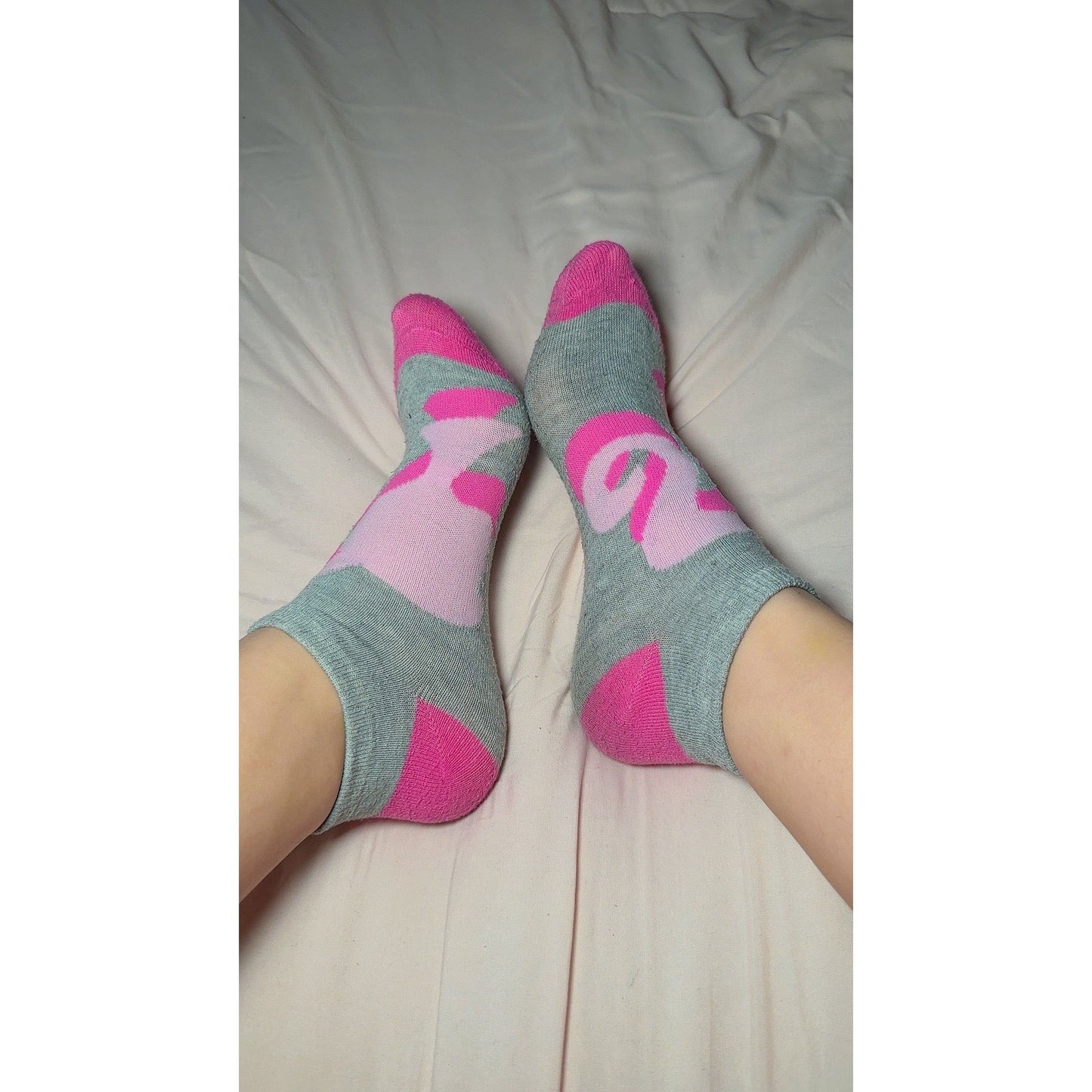 Grey Barbie Ankle Socks