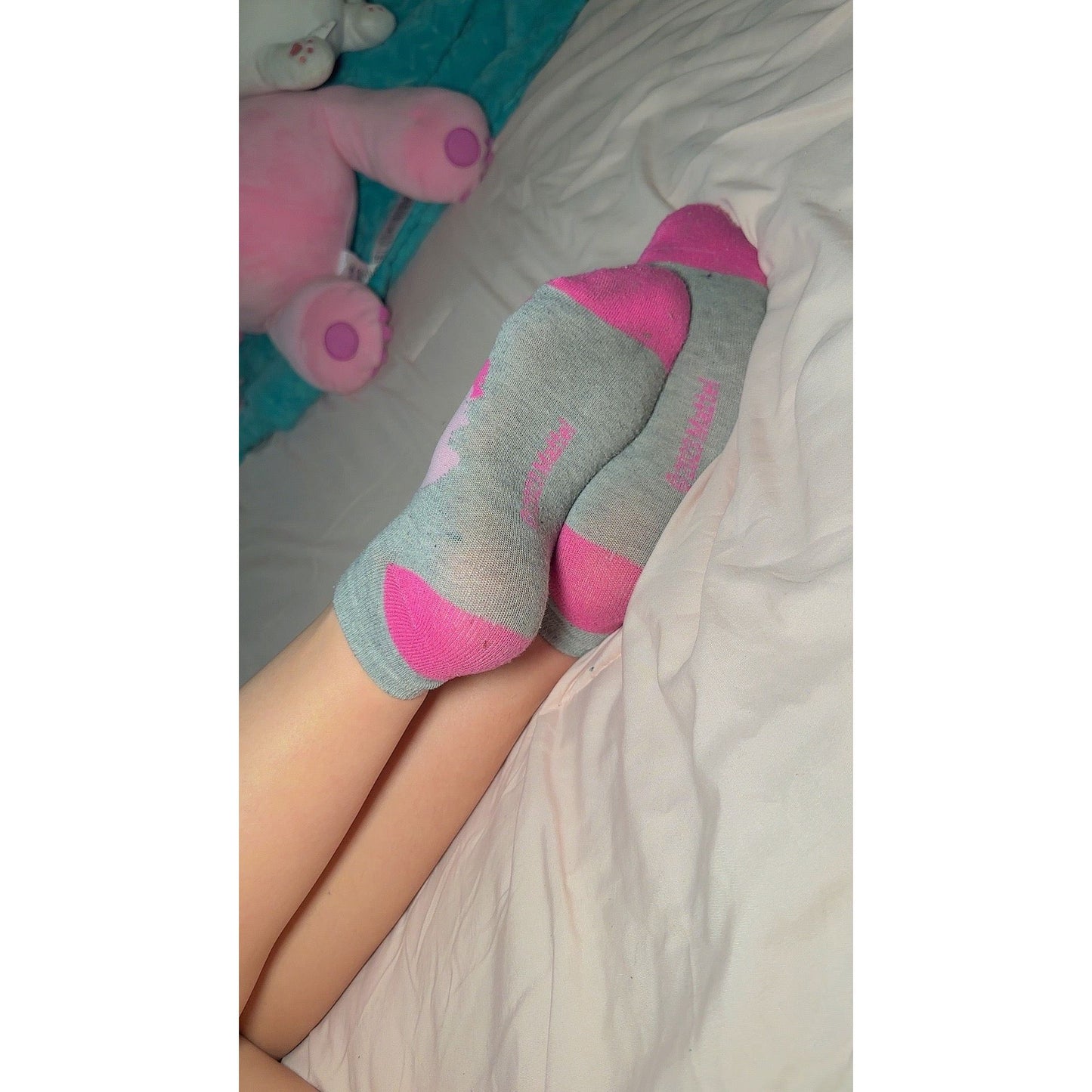 Grey Barbie Ankle Socks