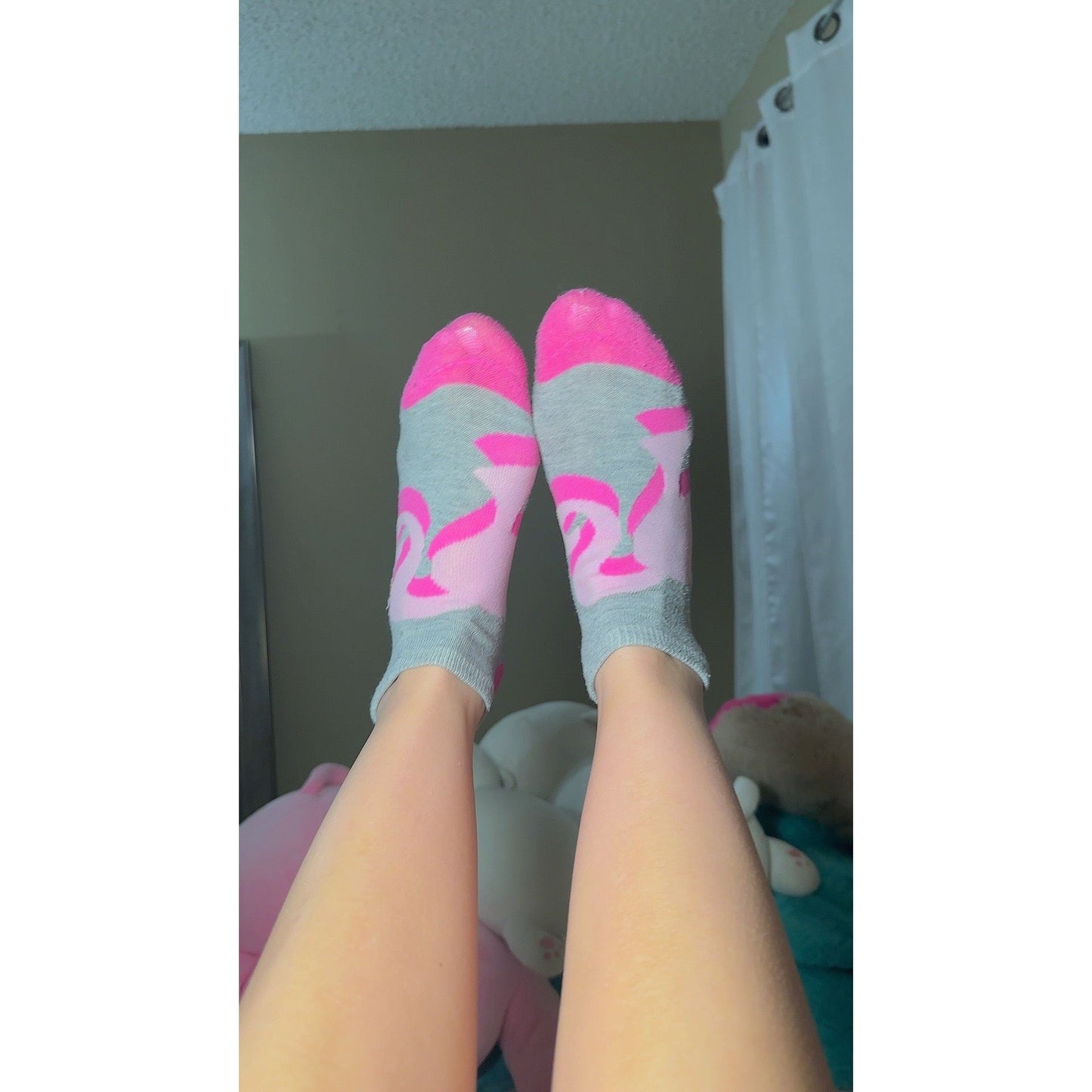 Grey Barbie Ankle Socks